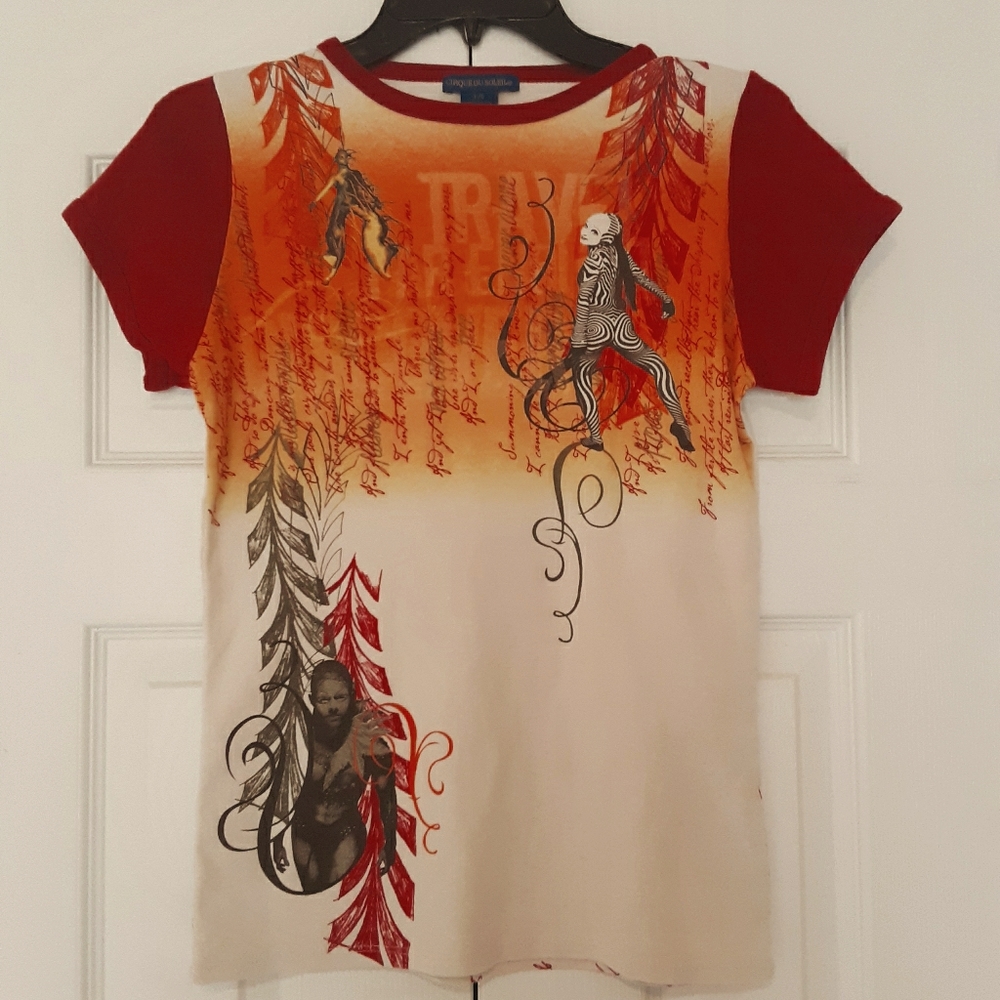 Cirque Du Soleil Graphic Tee Shirt
